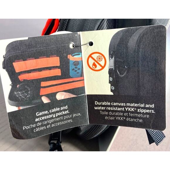 BIONIK Black Nintendo Switch Lite COMMUTER LITE Protective Tactical Bag New - Picture 8 of 14